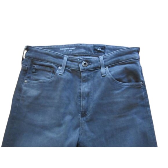 Adriano Goldschmied Farrah Aldgate Dark Gray High Rise Skinny Jeans Size 26R - Picture 4 of 11